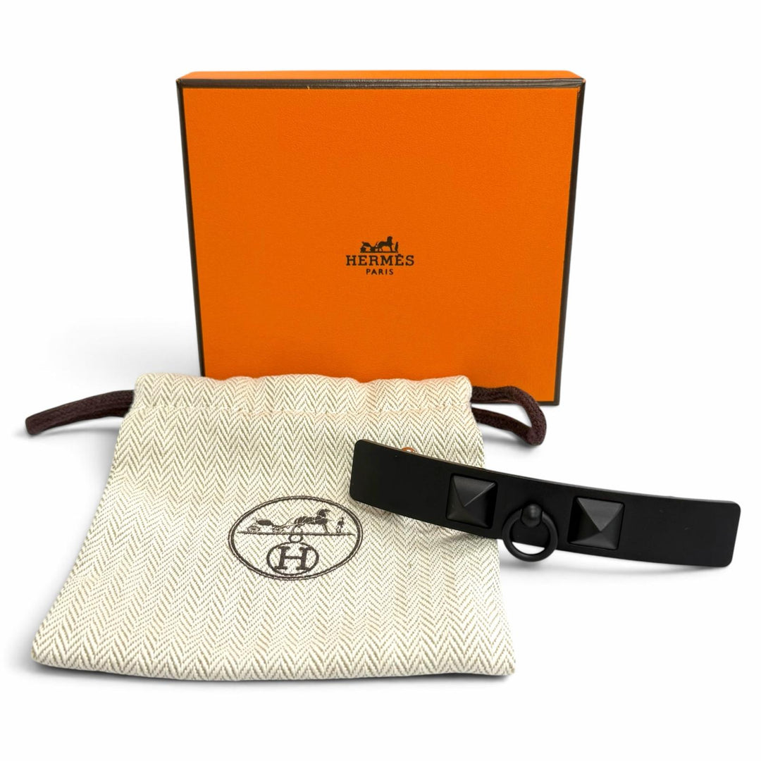 Excellent HERMES Valletta Crew Medor GM black Women