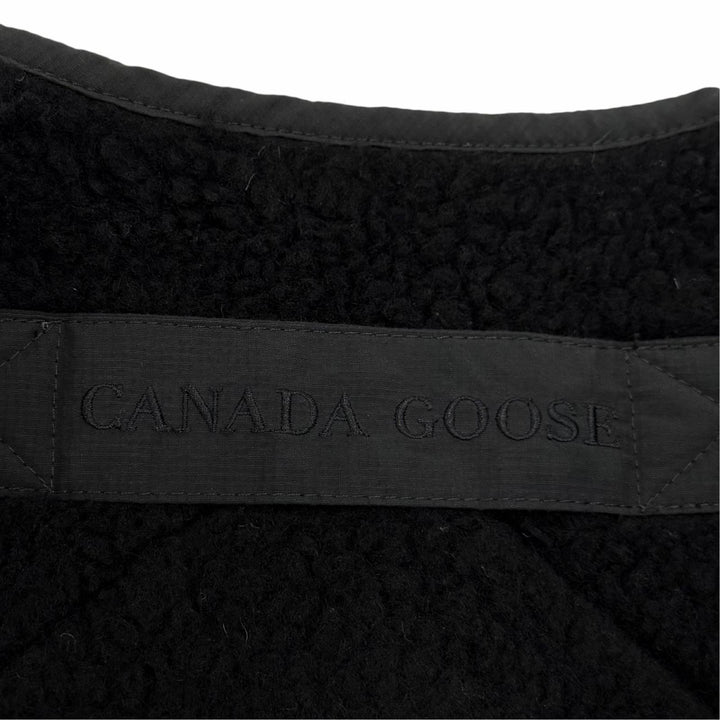 Great CANADA GOOSE Jacket Simcoe fleece jacket, boa black wool Women M 7225W