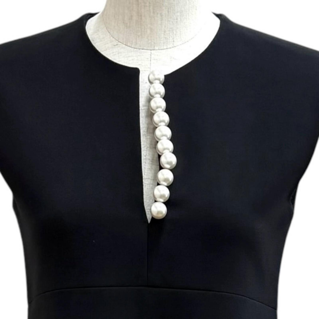 Excellent YOKO CHAN one piece black polyester Women 36 YED-117-010