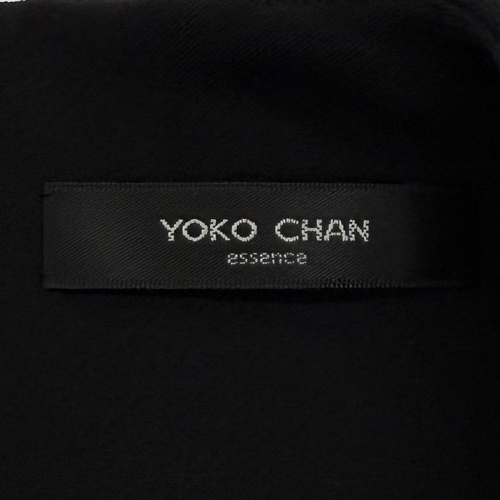 Excellent YOKO CHAN one piece black polyester Women 36 YED-117-010