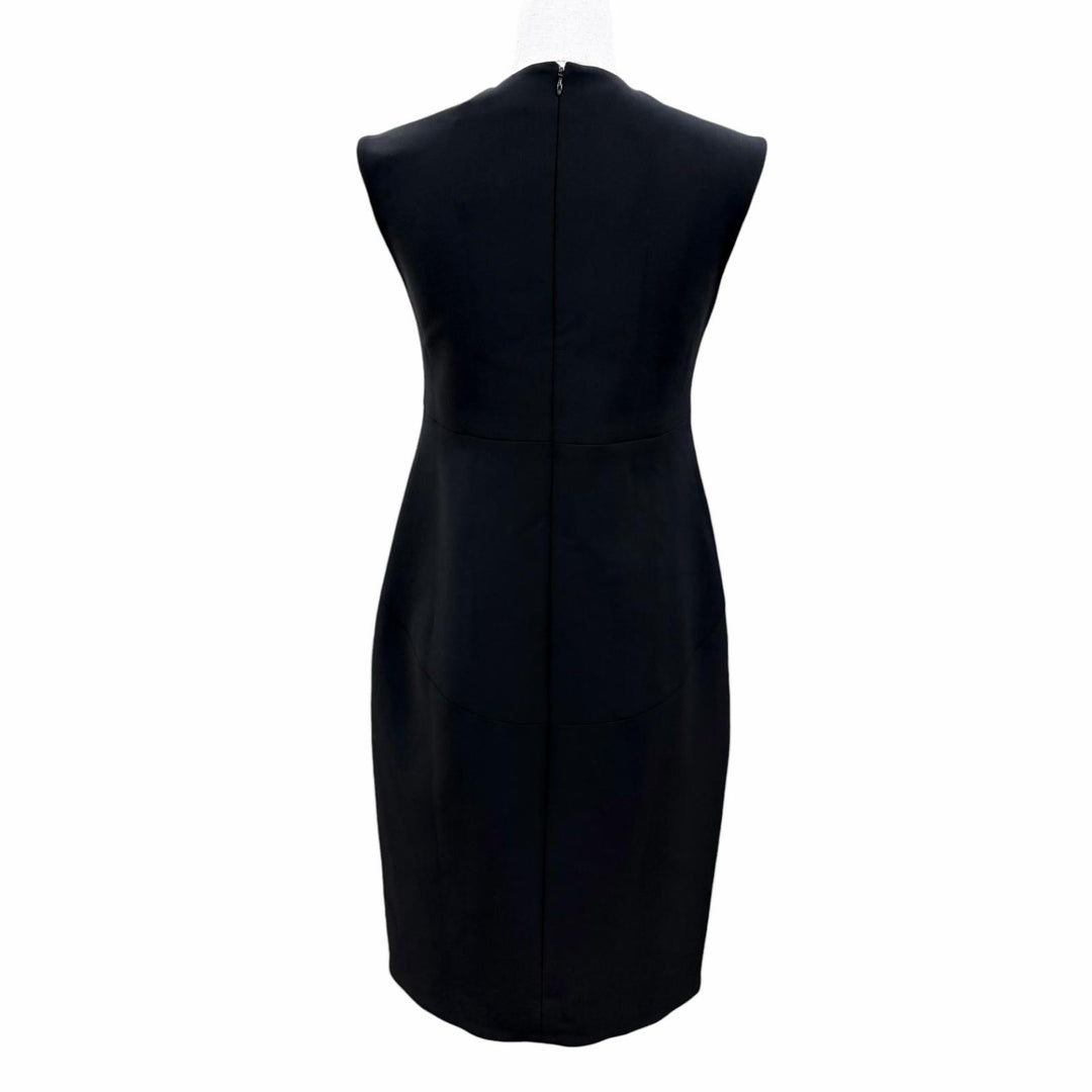 Pristine YOKO CHAN one piece Eco-pearl embellished sleeveless top black 36