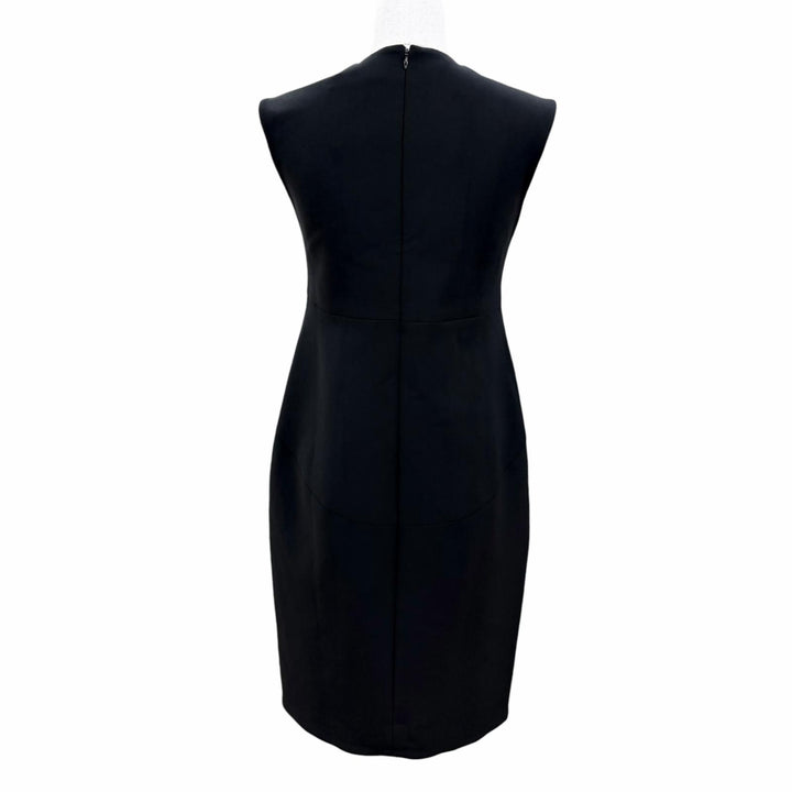 Pristine YOKO CHAN one piece Eco-pearl embellished sleeveless top black 36