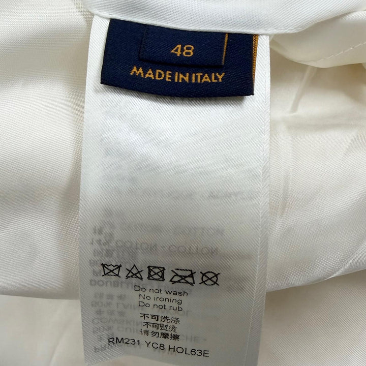 Excellent LOUIS VUITTON Stajan Rainbow Playground Varsity Blouson Ivory