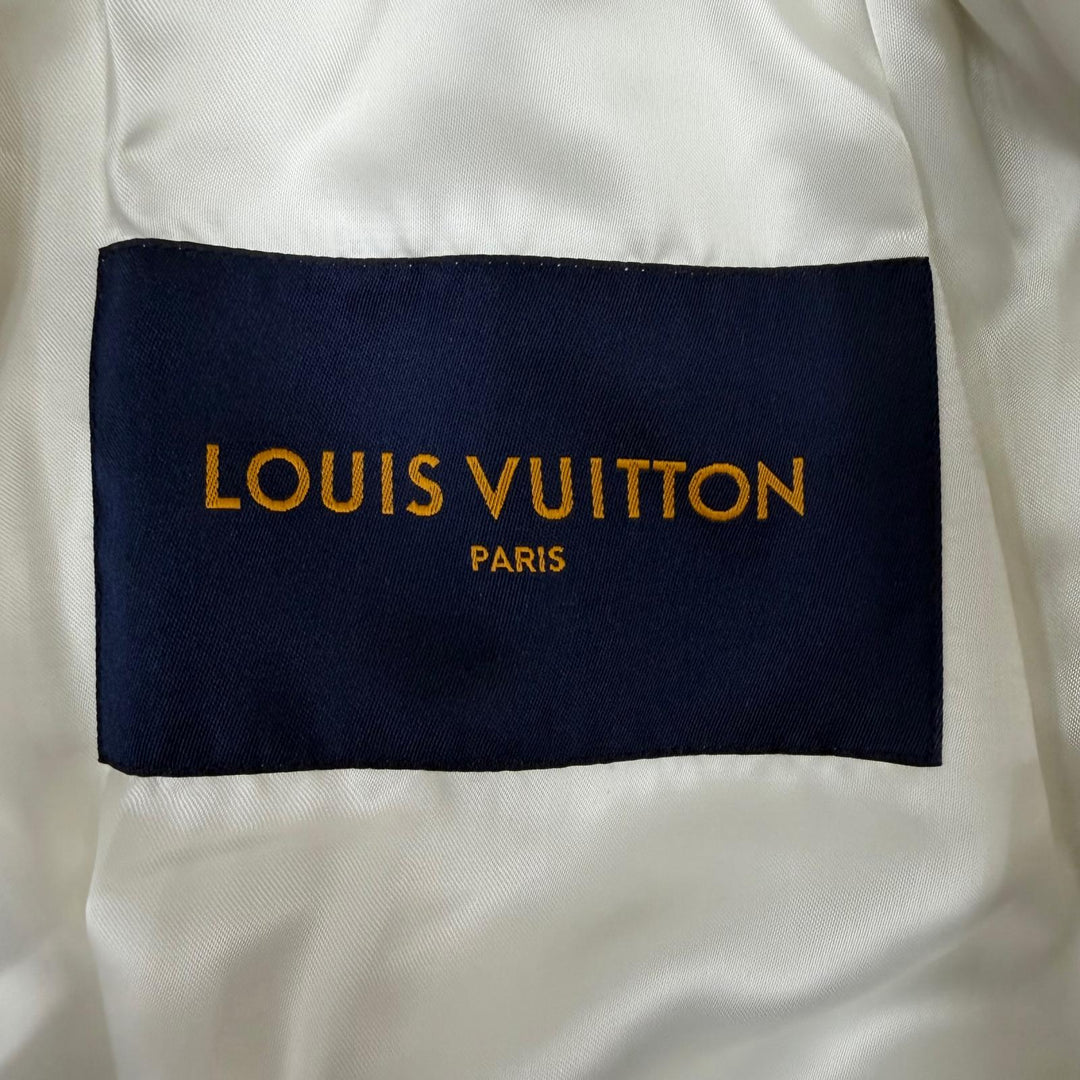 Excellent LOUIS VUITTON Stajan Rainbow Playground Varsity Blouson Ivory