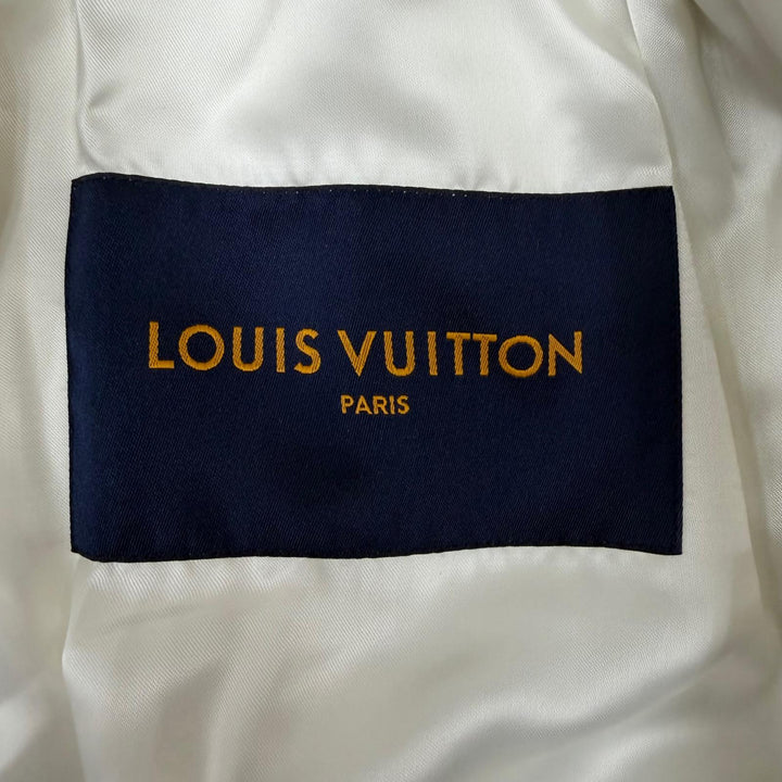 Excellent LOUIS VUITTON Stajan Rainbow Playground Varsity Blouson Ivory