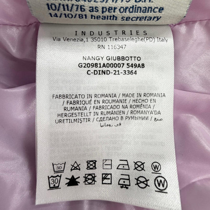 Excellent MONCLER GRENOBLE Down jacket NANGY gingham check pattern shirt 0