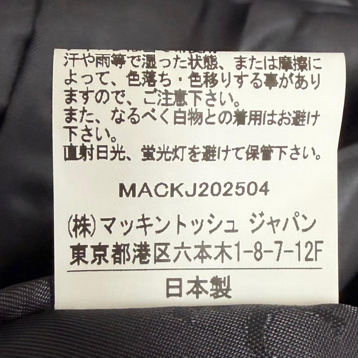 Pristine Mackintosh coat CRAWFORD Double-breasted jacket RAIN SYSTEM