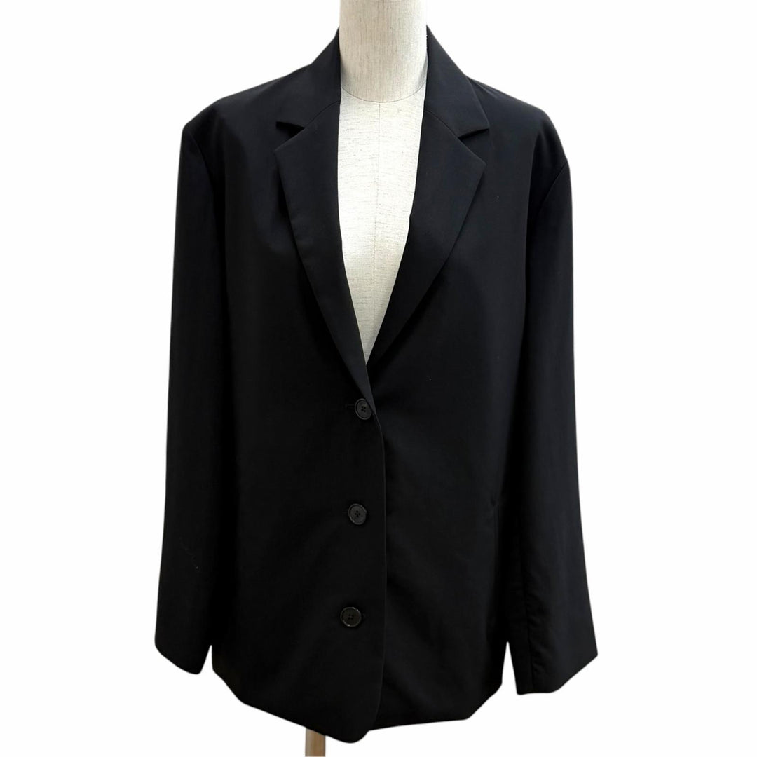 Pristine THE ROW Jacket ALOHA JACKET single black wool Women 0 8885-W3893