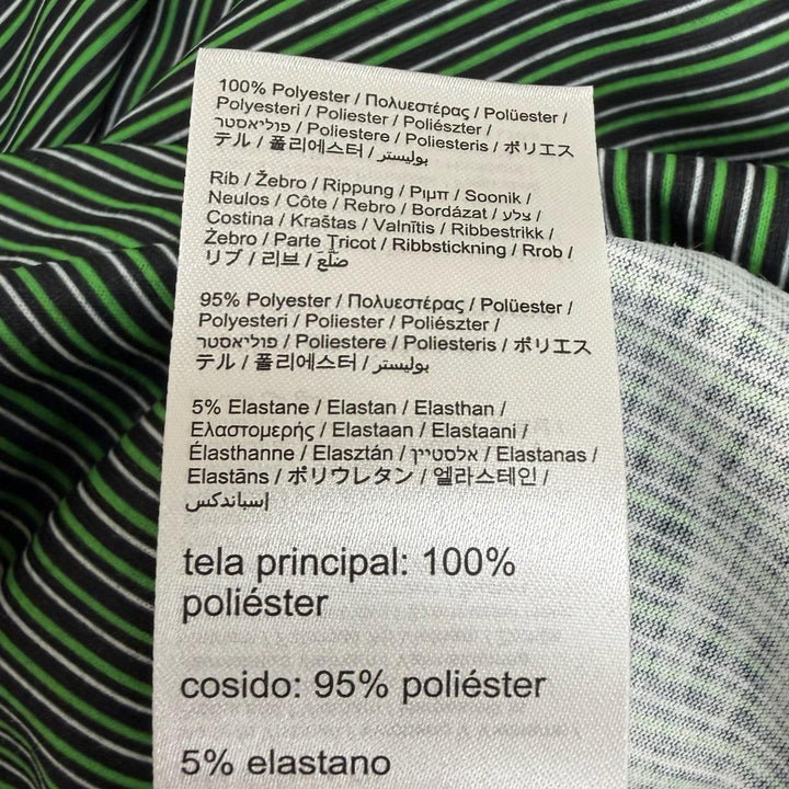 Pristine LOEWE On Short sleeve T-shirt Active Stripe Pattern green