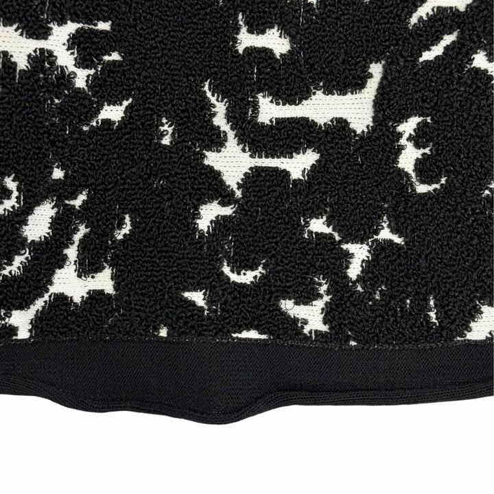 Pristine LOUIS VUITTON flare skirt All-over print jacquard mini black Women S