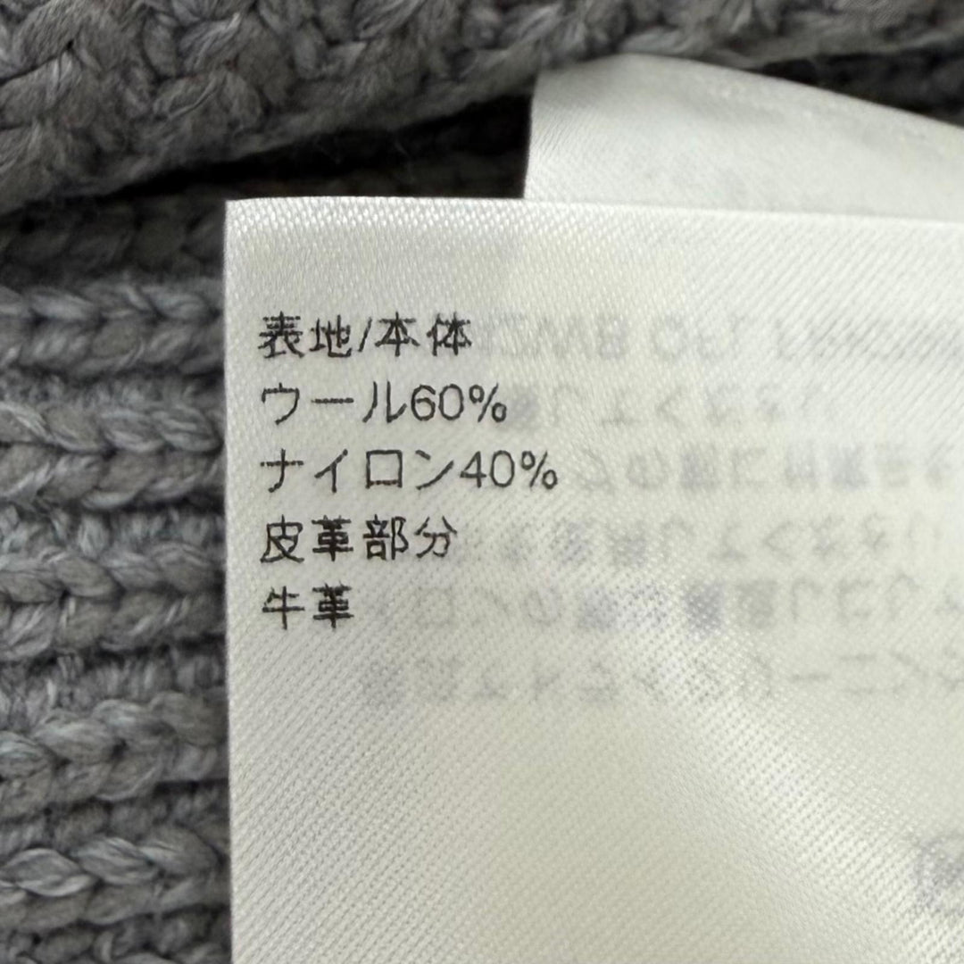 Pristine LOUIS VUITTON Mini skirt gray wool Women S