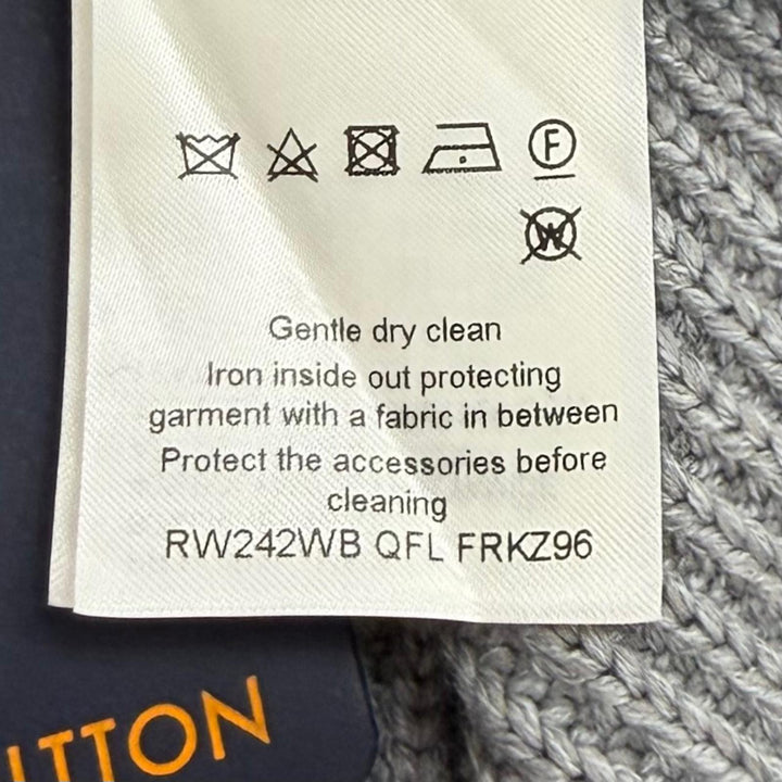 Pristine LOUIS VUITTON Mini skirt gray wool Women S