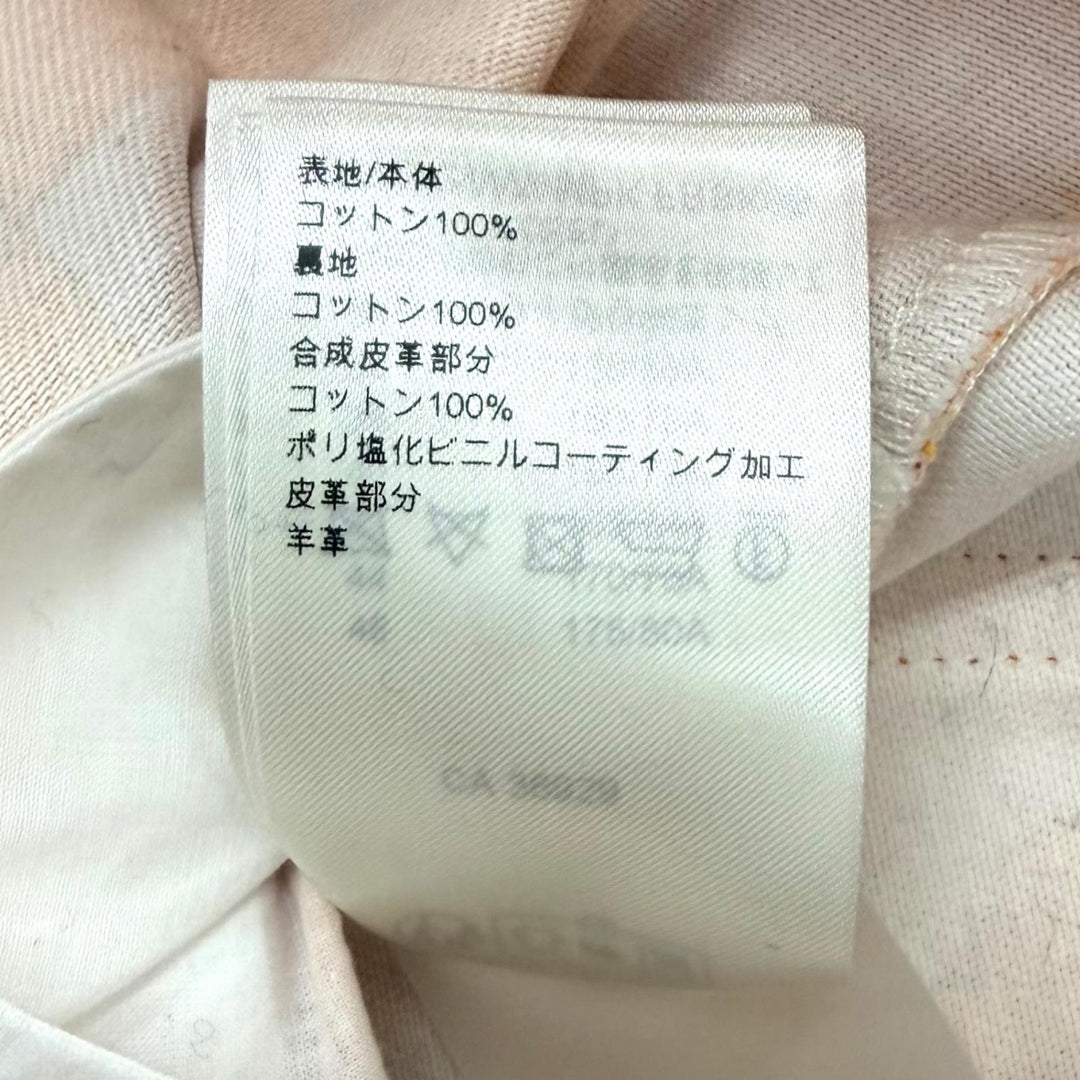 Pristine LOUIS VUITTON Mini skirt Monogram Zip Logo Denim cotton IT 38