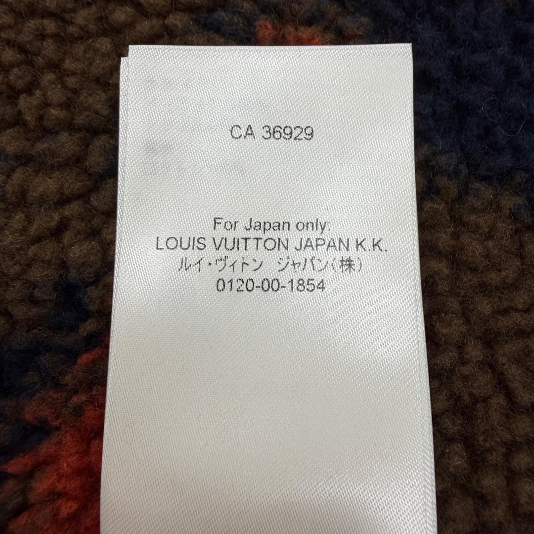 Pristine LOUIS VUITTON Pants Camouflage Pattern Boa Multi polyester mens XL
