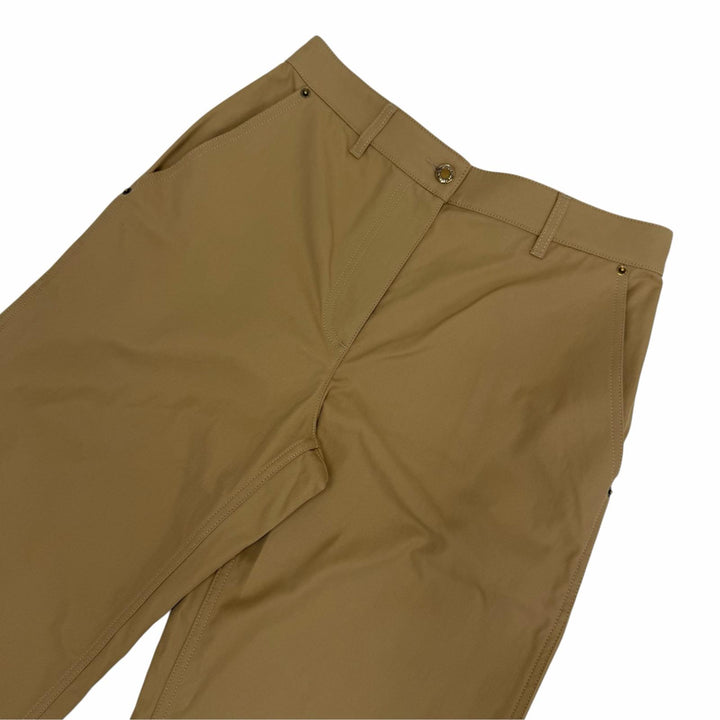 Pristine LOUIS VUITTON Wide pants beige cotton Women IT 40