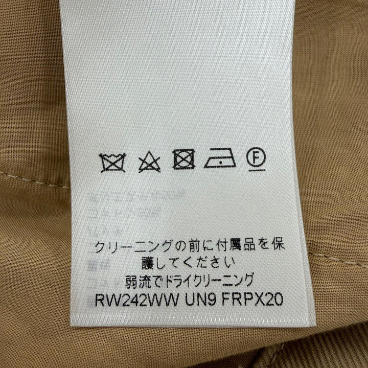Pristine LOUIS VUITTON Wide pants beige cotton Women IT 40