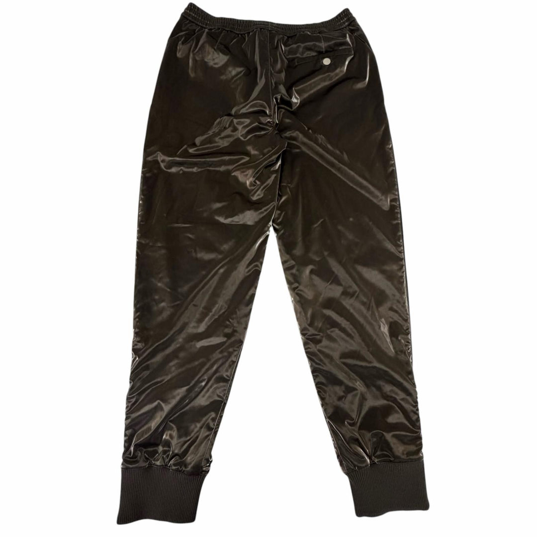 Excellent HERMES Serie Button Crude Cell Track Pants Jogger Pants Brown