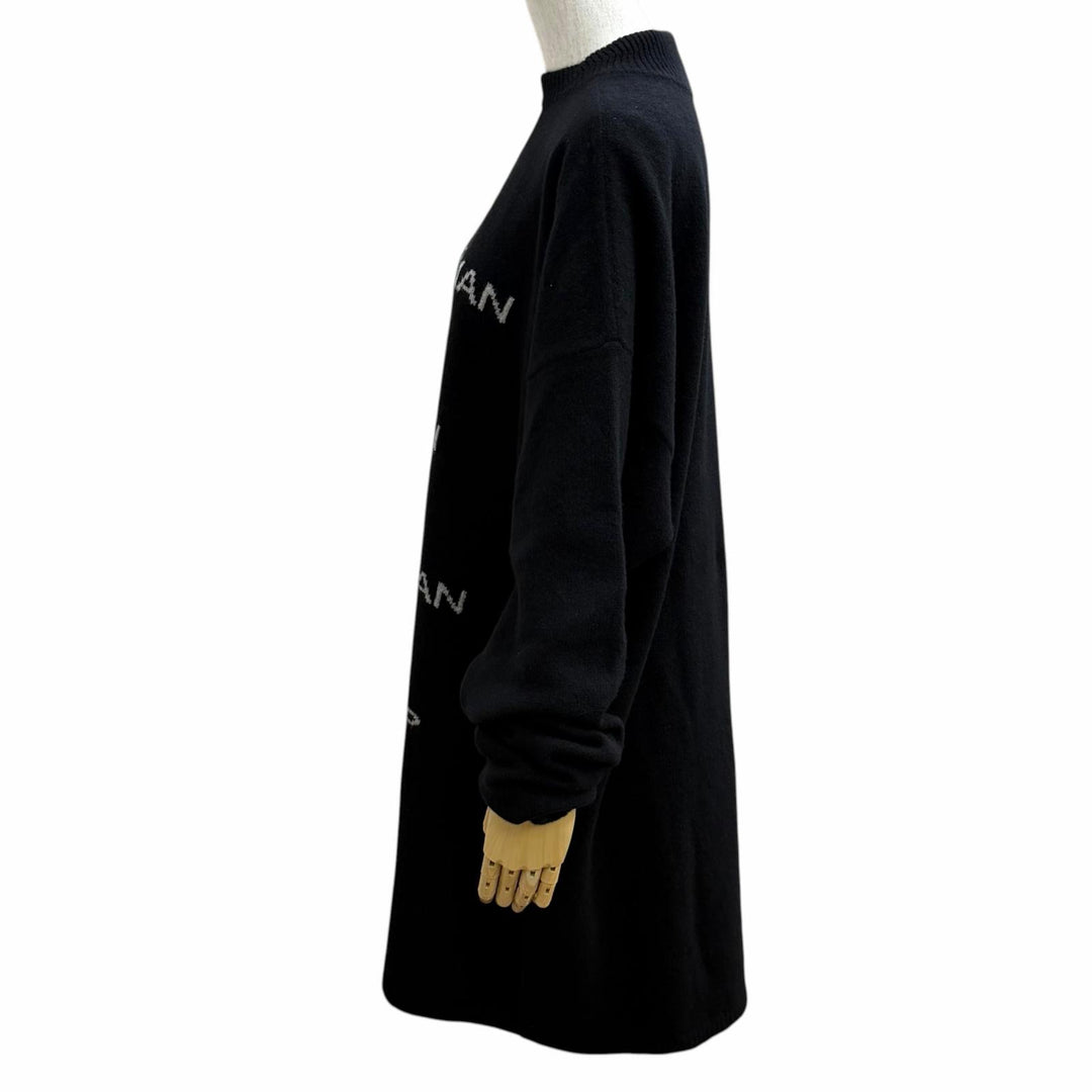 Excellent Rick Owens one piece long-sleeved knit cashmere M RR02B2671-WSBRS