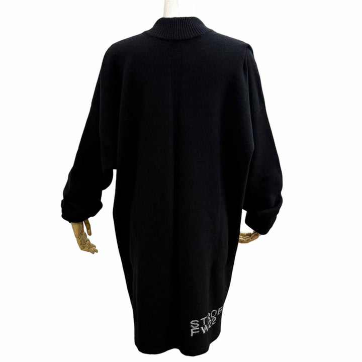 Excellent Rick Owens one piece long-sleeved knit cashmere M RR02B2671-WSBRS