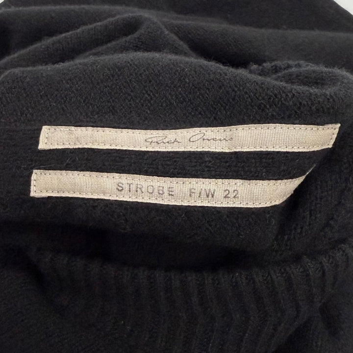 Excellent Rick Owens one piece long-sleeved knit cashmere M RR02B2671-WSBRS