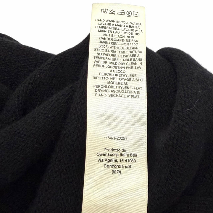 Excellent Rick Owens one piece long-sleeved knit cashmere M RR02B2671-WSBRS