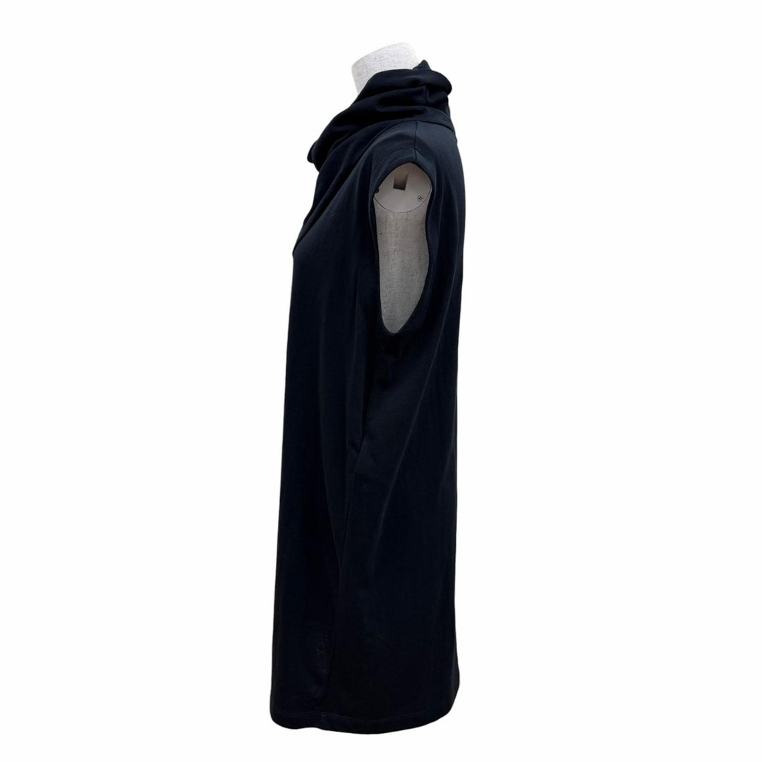 Pristine LOUIS VUITTON one piece turtleneck sleeveless Navy cotton Women XS