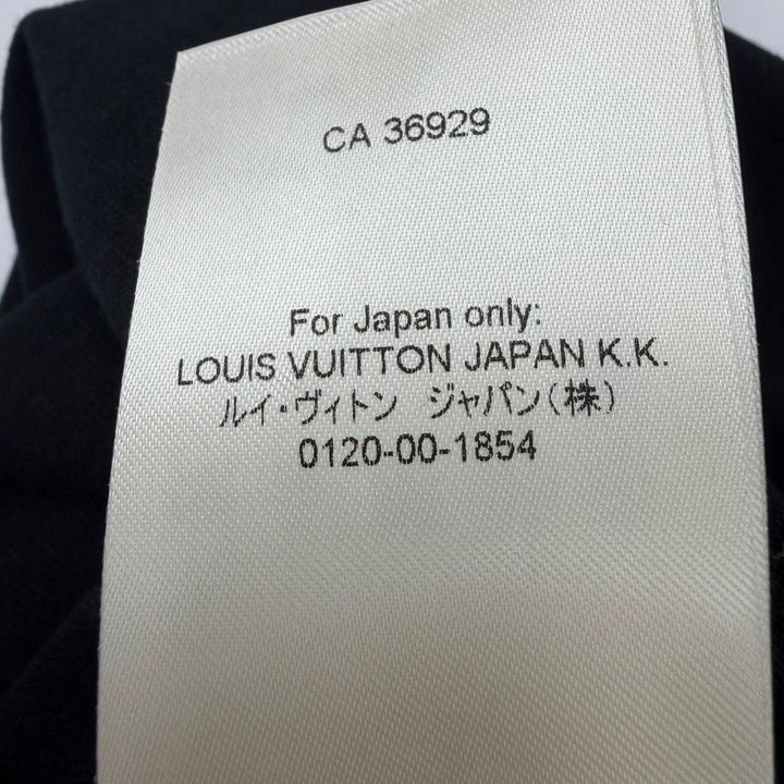 Pristine LOUIS VUITTON one piece turtleneck sleeveless Navy cotton Women XS