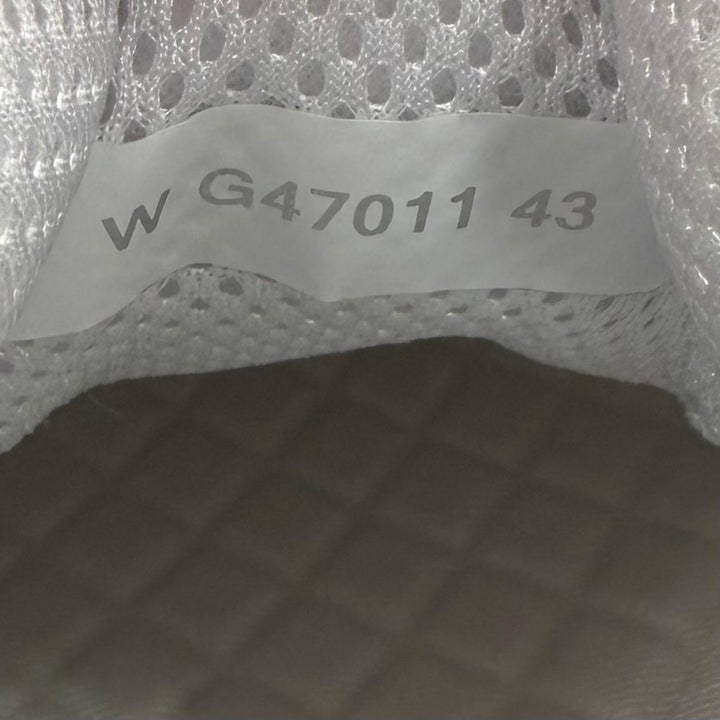 Pristine CHANEL sneakers COCO Mark white Suede leather mens 43 G47011