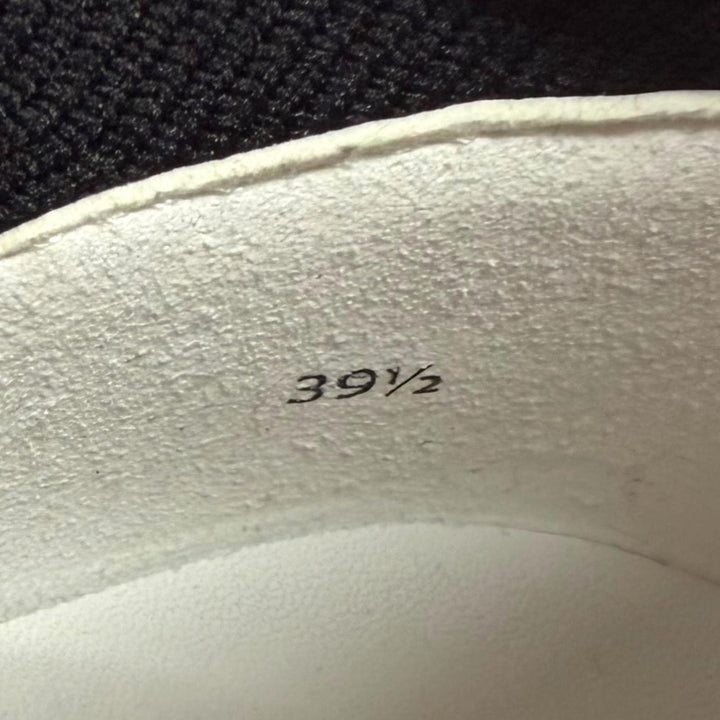 Excellent HERMES Low cut sneakers Eclair Slip-on knit shoes white