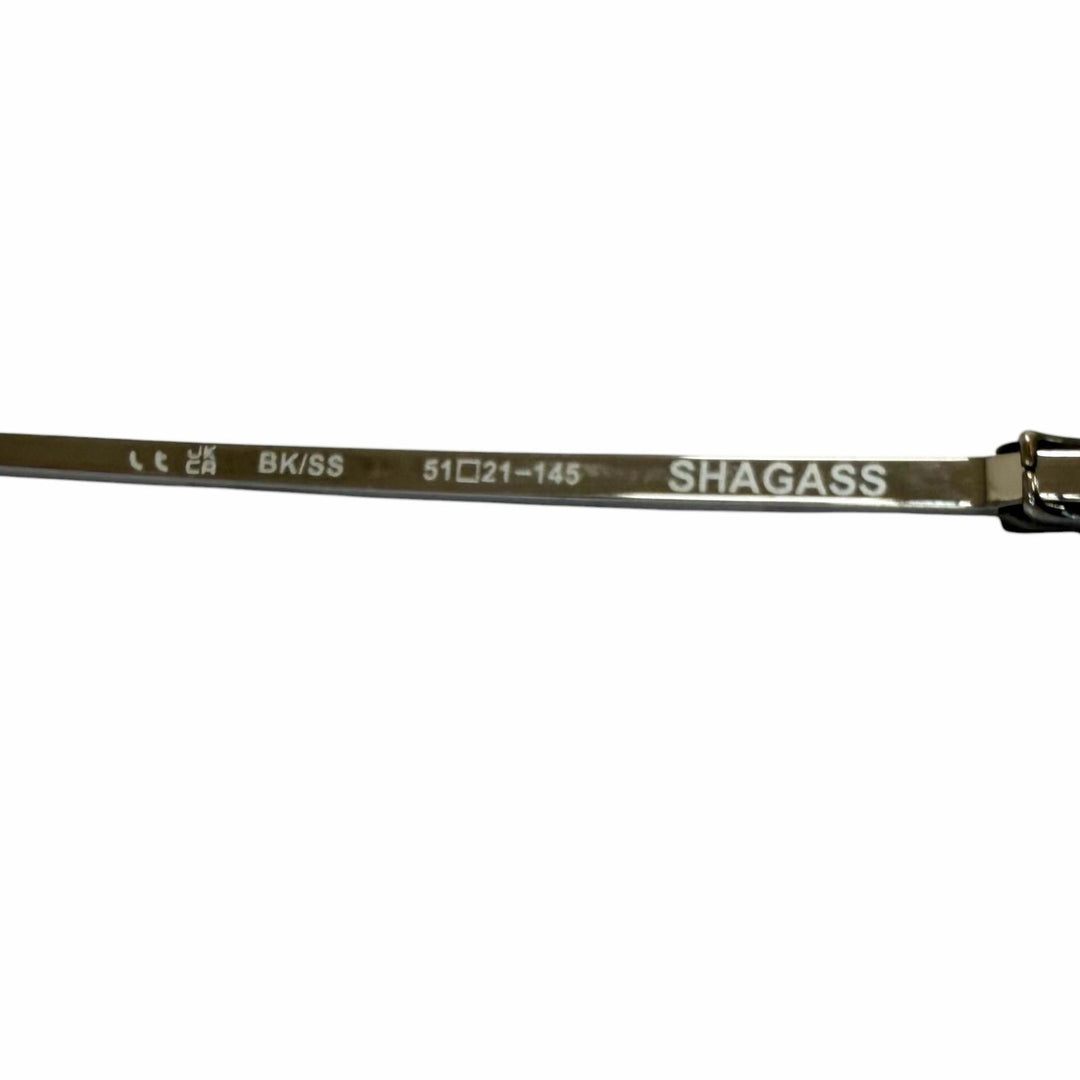 Great CHROME HEARTS sunglasses SHAGASS black SV925 mens