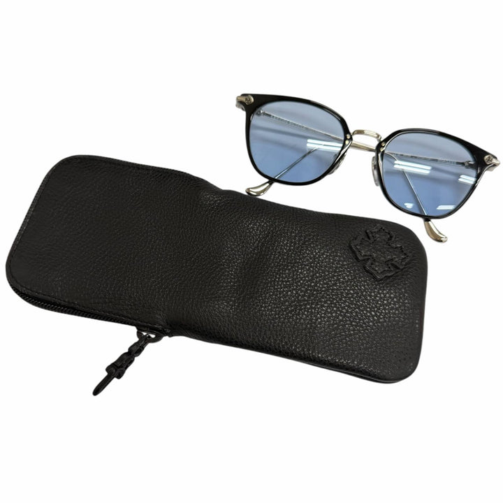 Great CHROME HEARTS sunglasses SHAGASS black SV925 mens