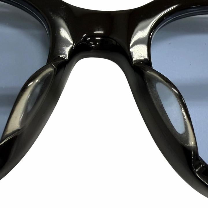 Great CHROME HEARTS sunglasses TRESTICLES black SV925 mens