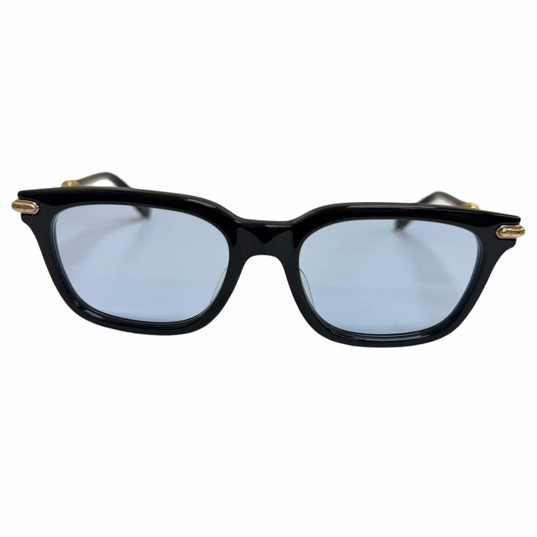Great CHROME HEARTS sunglasses TRESTICLES black SV925 mens