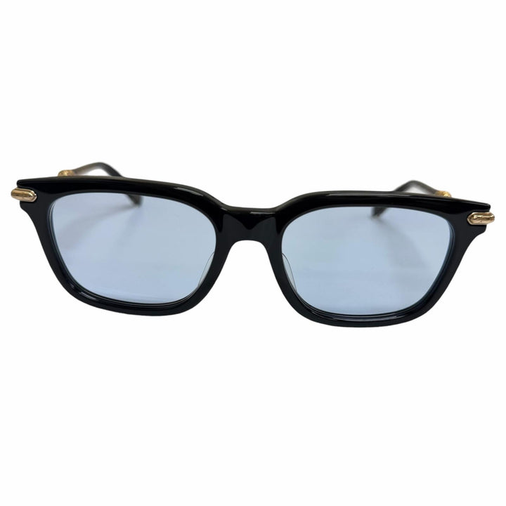Great CHROME HEARTS sunglasses TRESTICLES black SV925 mens