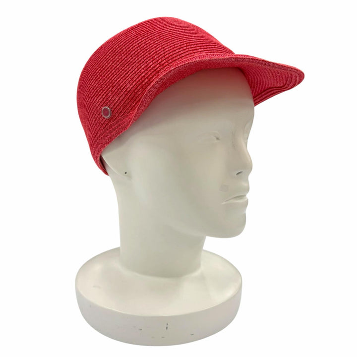 Pristine HERMES hat EMMA Serie Metal Straw Hat paper Women 58