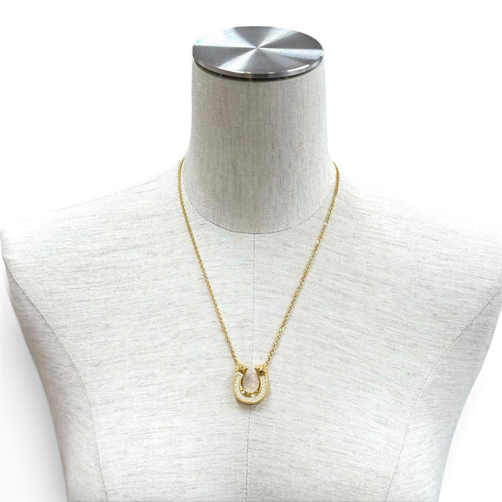 Pristine HERMES Necklace Jocket PM white Women