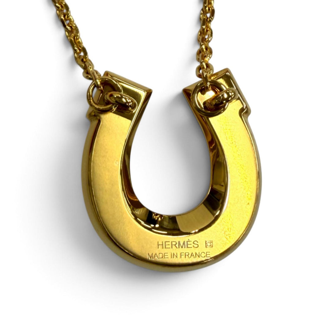 Pristine HERMES Necklace Jocket PM white Women