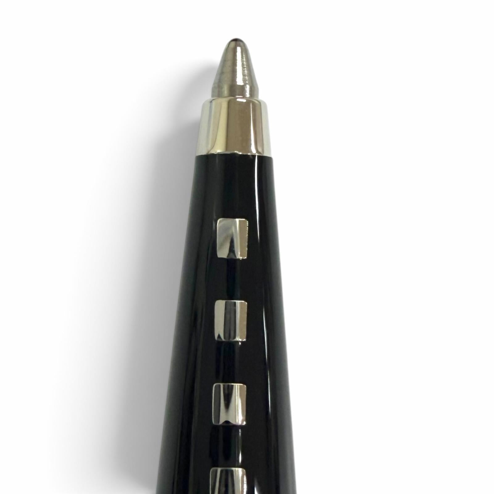 Great LOUIS VUITTON Ballpoint pen Jet ligne Twist type black