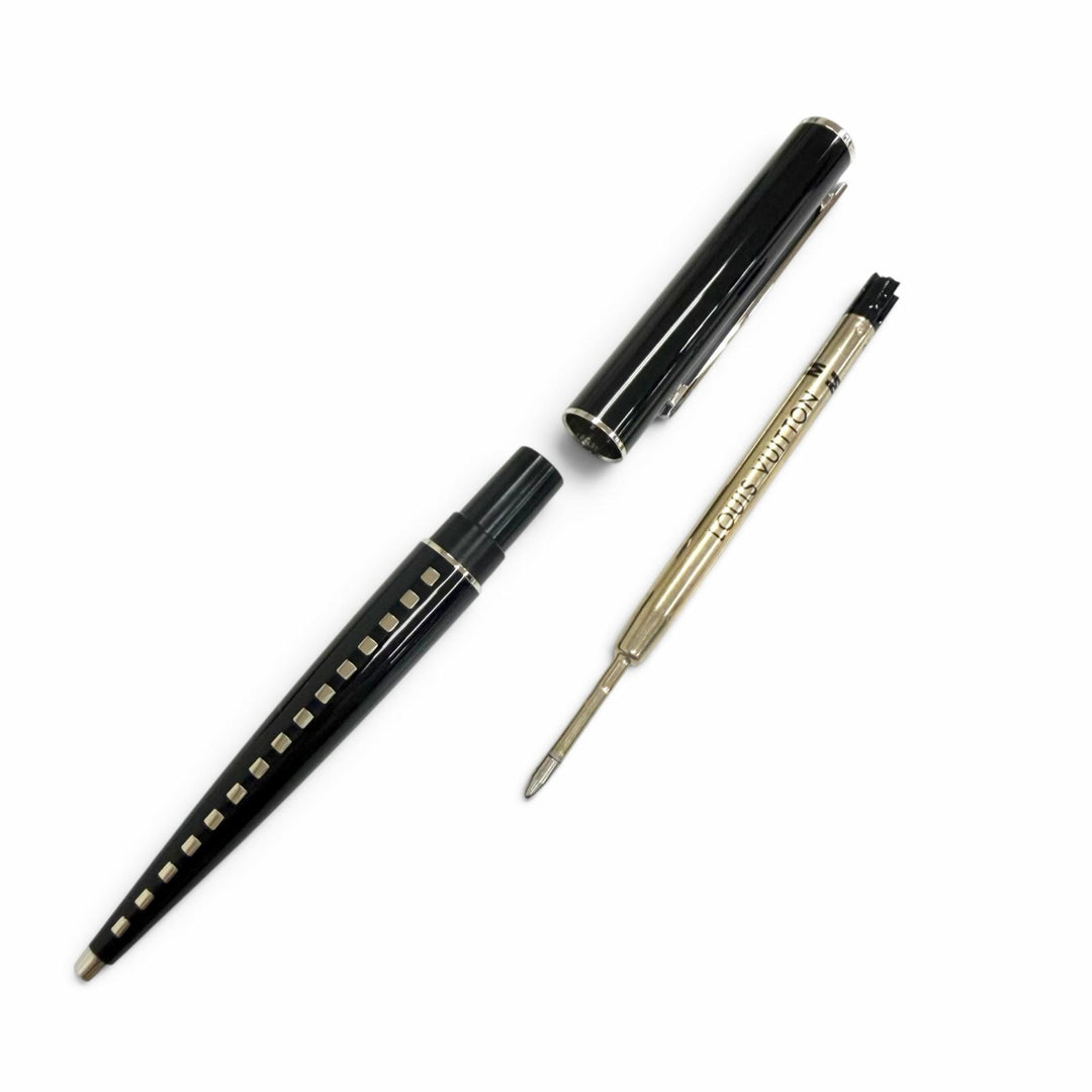 Great LOUIS VUITTON Ballpoint pen Jet ligne Twist type black N79252