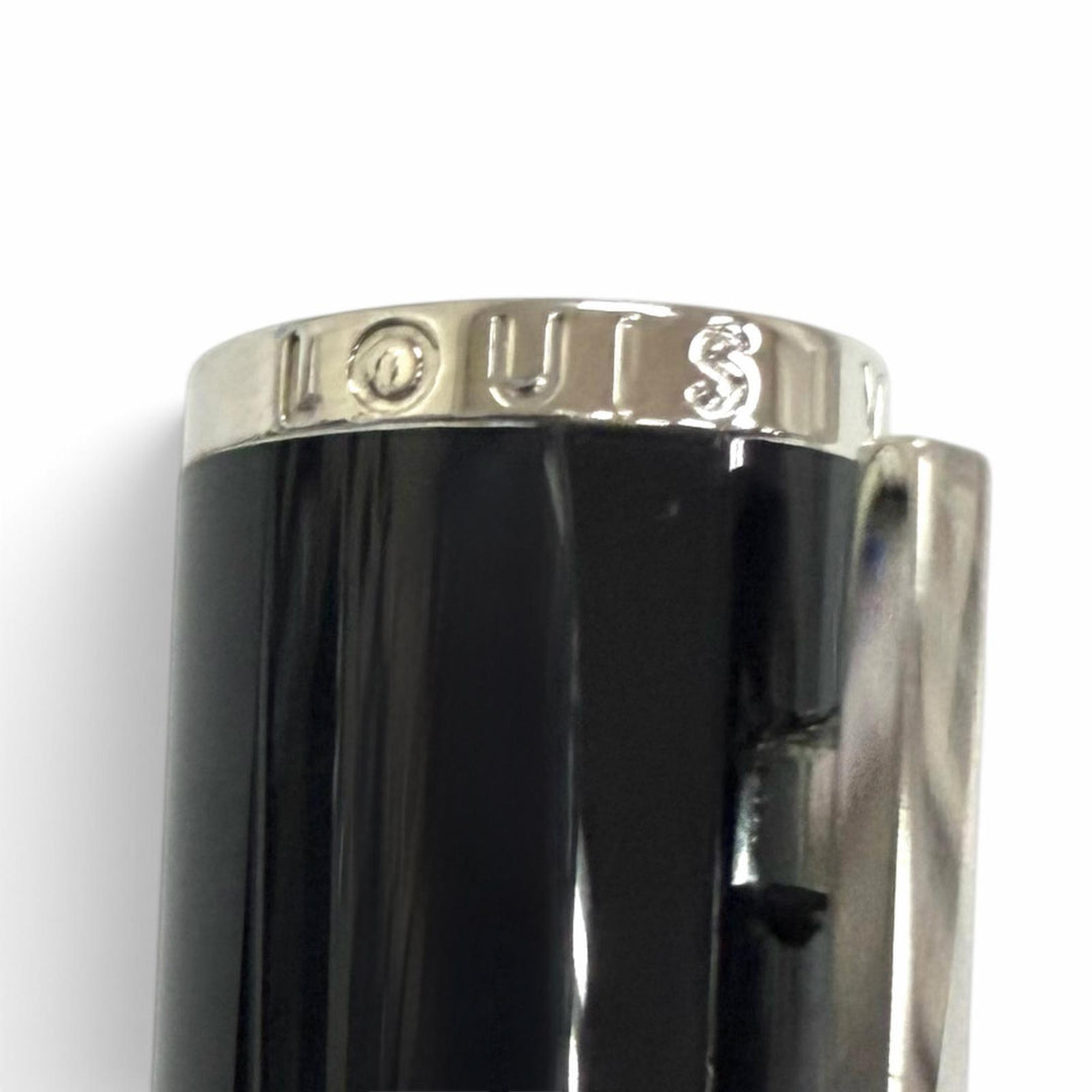 Great LOUIS VUITTON Ballpoint pen Jet ligne Twist type black N79252