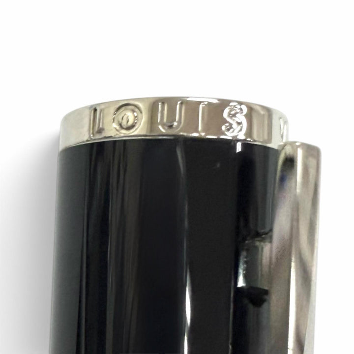 Great LOUIS VUITTON Ballpoint pen Jet ligne Twist type black N79252