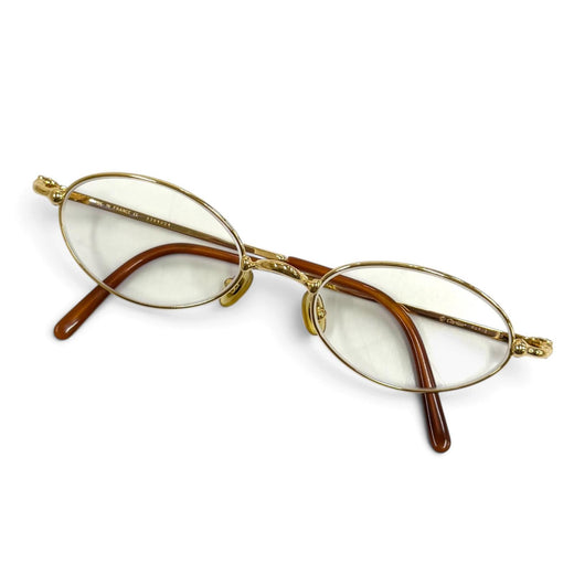 Great Cartier Glasses Trinity Gold Frame gold Women
