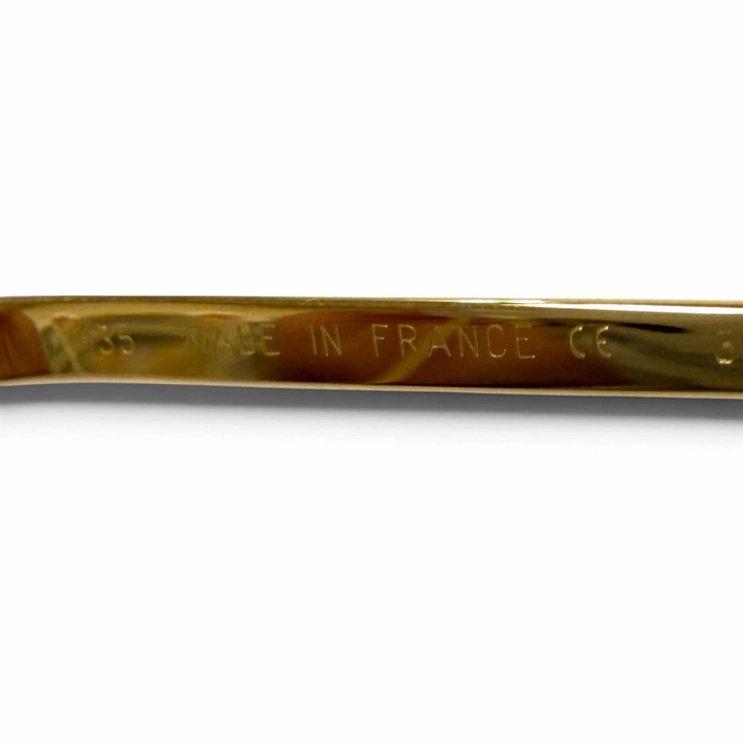 Great Cartier Glasses Trinity Gold Frame gold Women