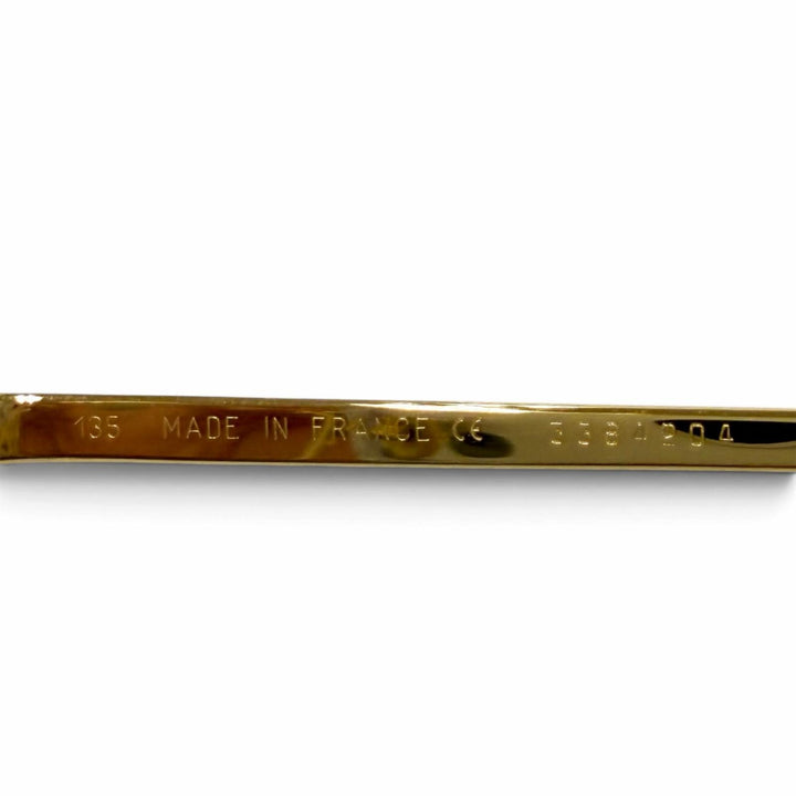 Great Cartier Glasses Trinity Gold Frame gold Women