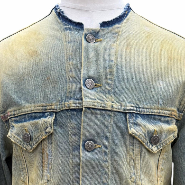 Excellent Maison Margiela Denim Jacket blue cotton mens 44 S30AM0547