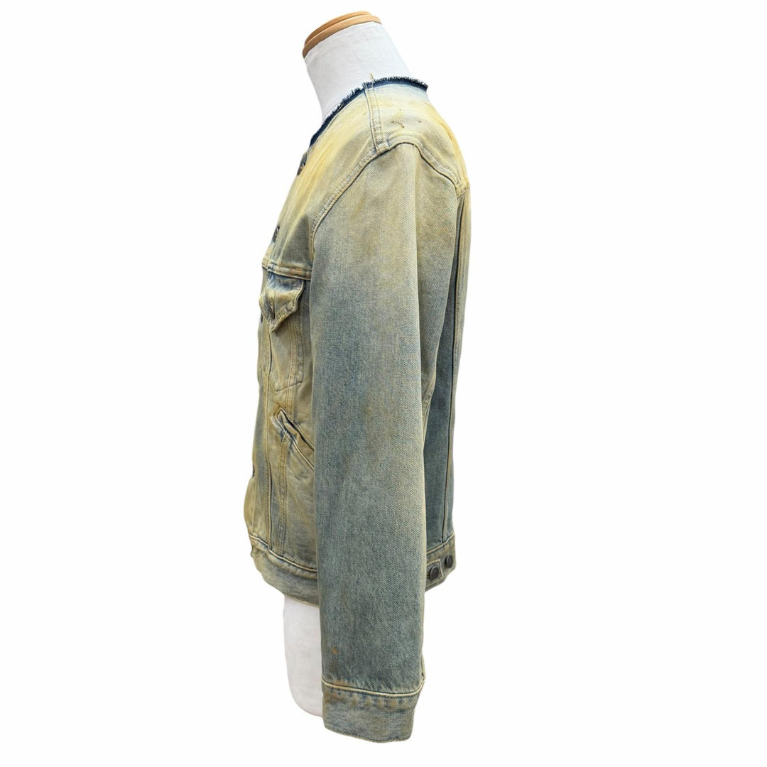 Excellent Maison Margiela Denim Jacket blue cotton mens 44 S30AM0547