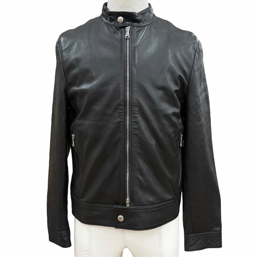 Excellent EMMETI Leather jacket JURI black Sheep leather mens 46