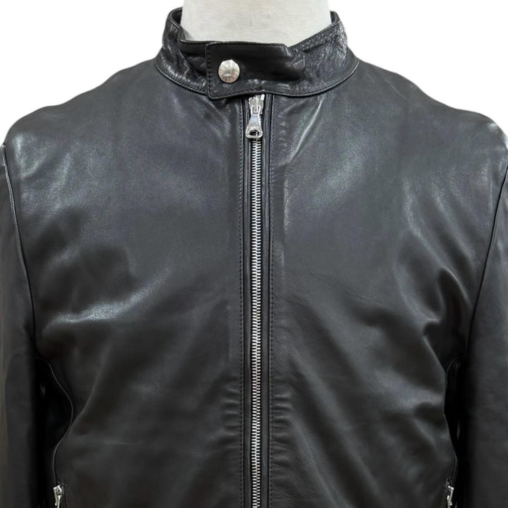Excellent EMMETI Leather jacket JURI black Sheep leather mens 46