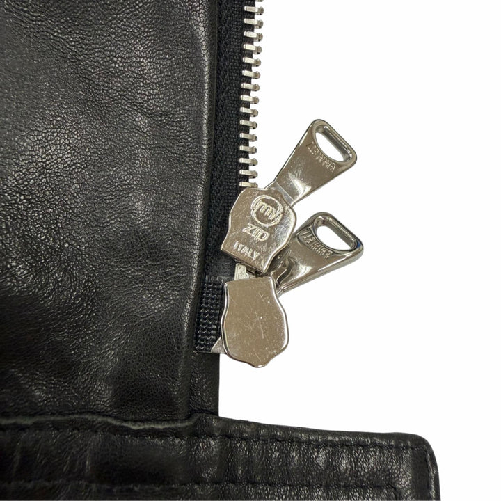 Excellent EMMETI Leather jacket JURI black Sheep leather mens 46
