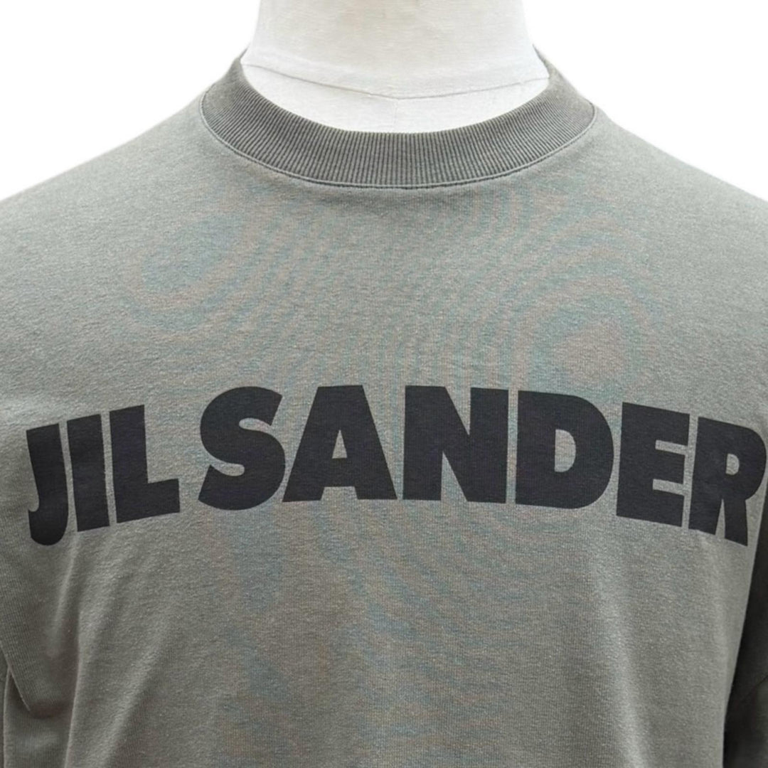 Great JIL SANDER Long-sleeved T-shirt khaki cotton mens S J22GC0136